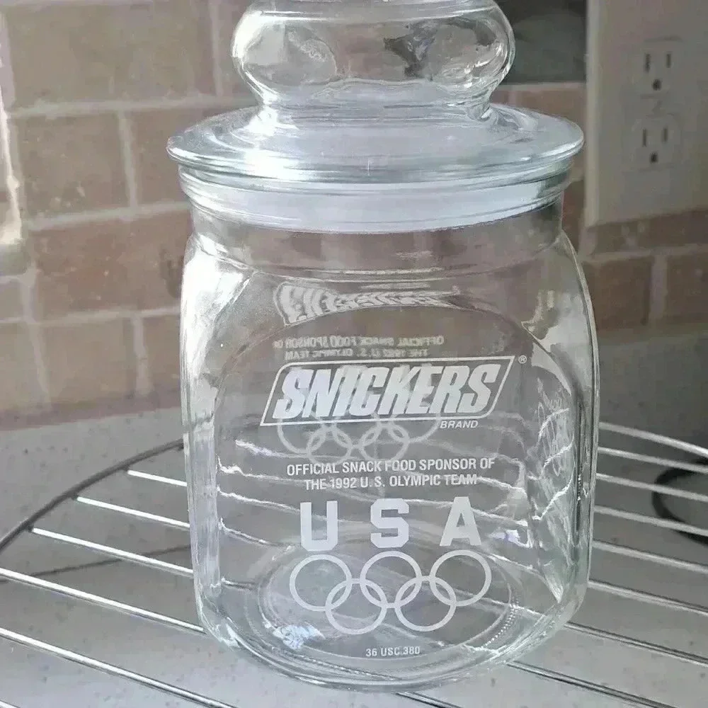 SNACK GLASS OFFICIAL FOOD SPONSOR OF THE 1992 U.S. OLYMPIC TEAM - Picture 2 of 7